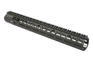 Aero Precision Gen 2 M5 Enhanced M-LOK Handguard in ODG has a scalloped design